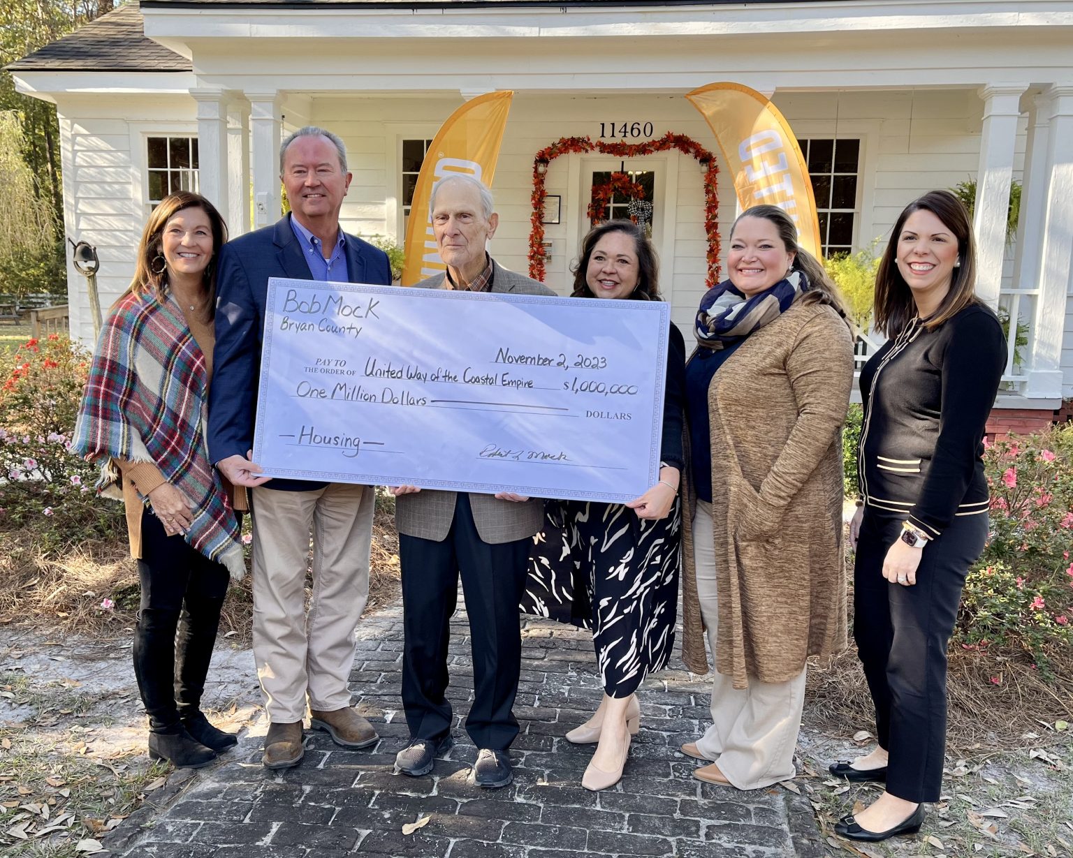 Bob Mock donates 1 million to United Way for Housing Assistance in